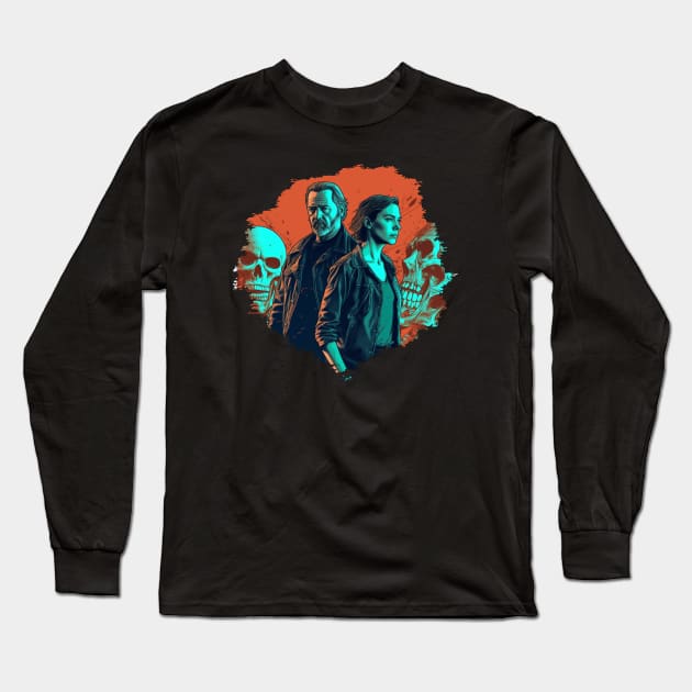 The Walking Dead City Long Sleeve T-Shirt by Pixy Official